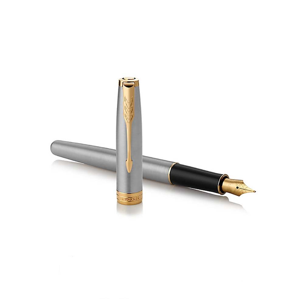 Parker Sonnet Stainless Steel CT Rollerball | Appelboom.com